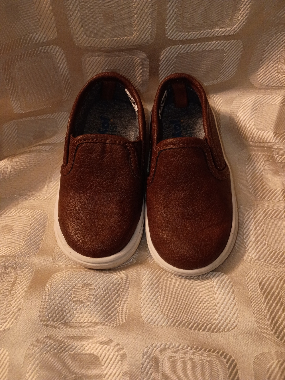 Carter's Brown Slip-On Toddler Sneakers